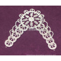 Taza de cristal de cadena applique rhinestone appliques de vestido de novia